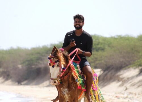 Horce Riding on the Beach