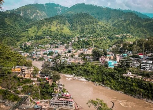 Kedarnath View from the Hills