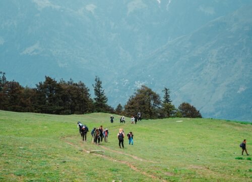 Manali Trekking time